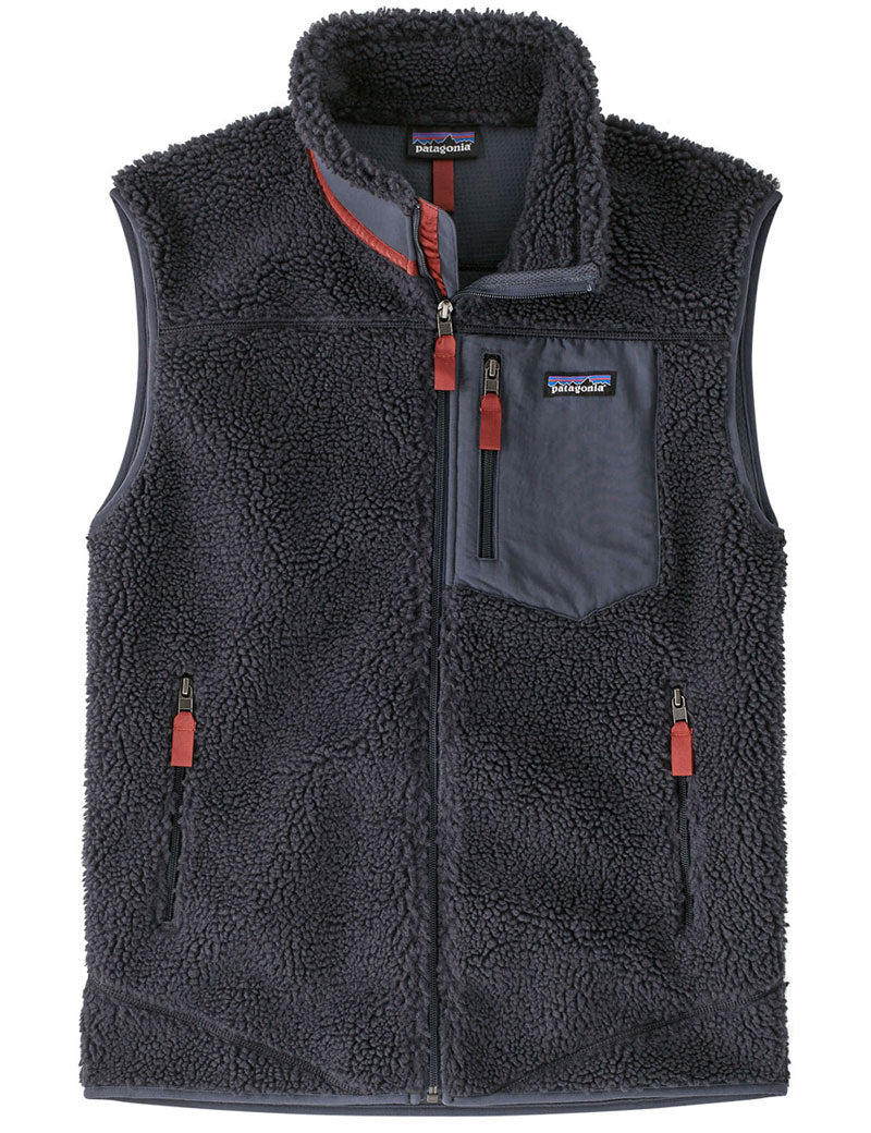 Patagonia M's Classic Retro X Fleece Vest Smolder Blue