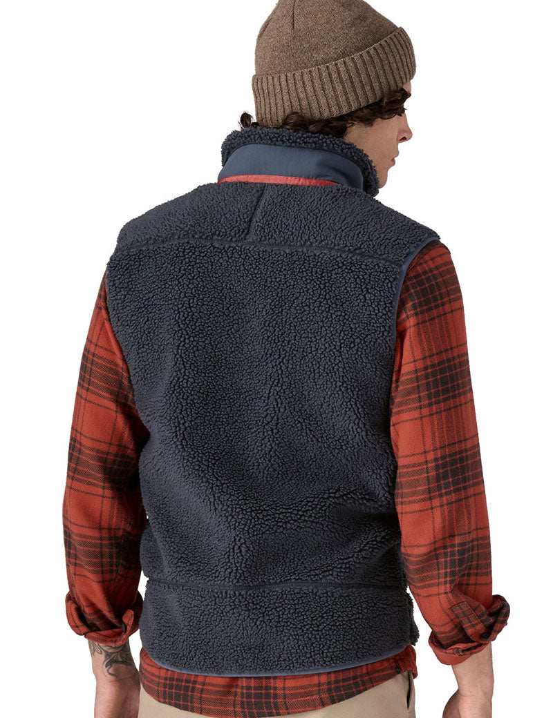 Patagonia M's Classic Retro X Fleece Vest Smolder Blue