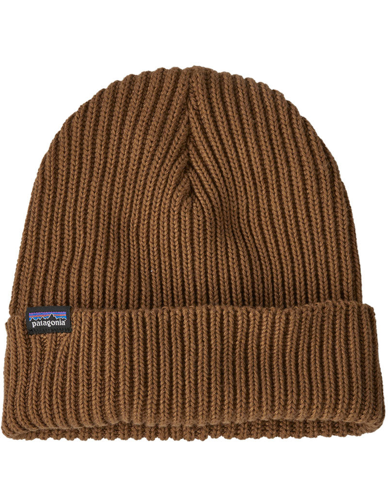 Patagonia Fisherman Rolled Beanie Raptor Brown