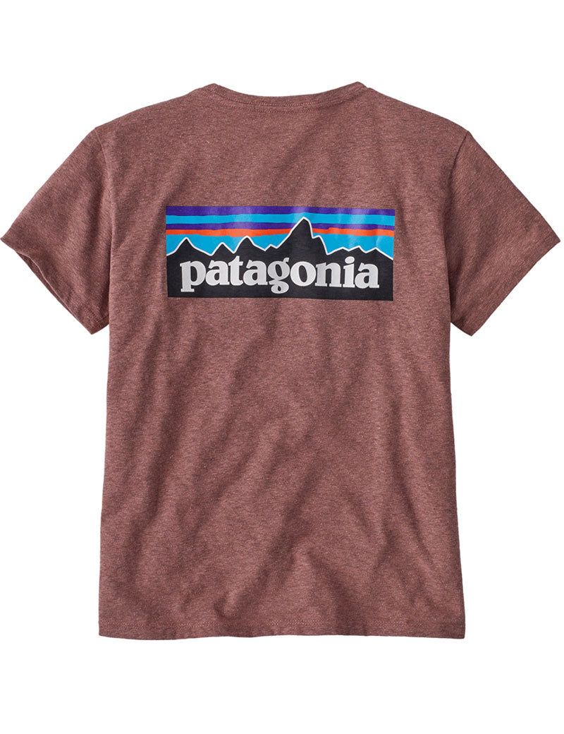 Patagonia W's P-6 Logo Responsibili-Tee T-Shirt Dulse Mauve