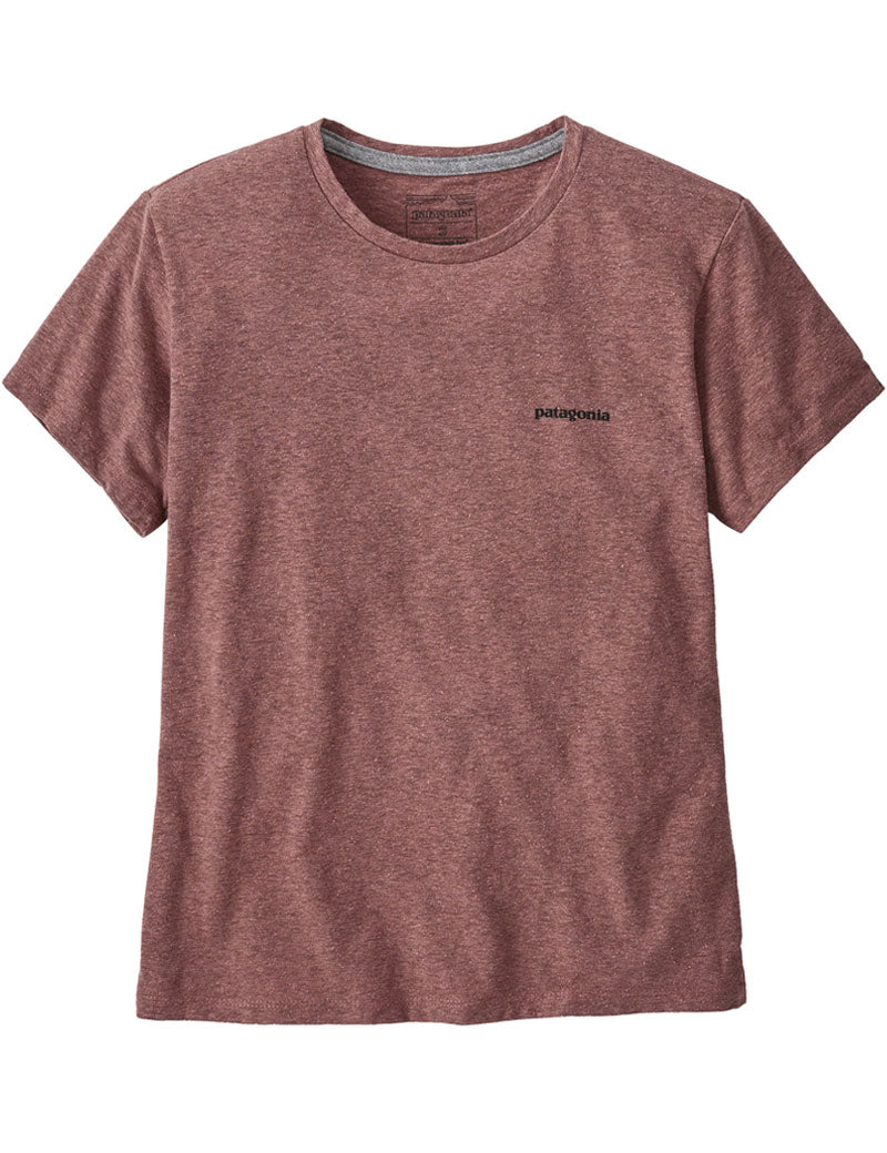 Patagonia W's P-6 Logo Responsibili-Tee T-Shirt Dulse Mauve