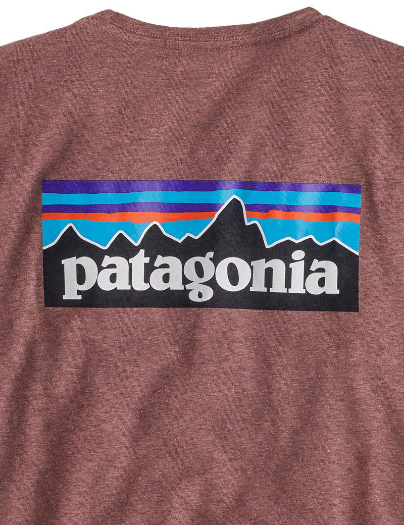 Patagonia W's P-6 Logo Responsibili-Tee T-Shirt Dulse Mauve