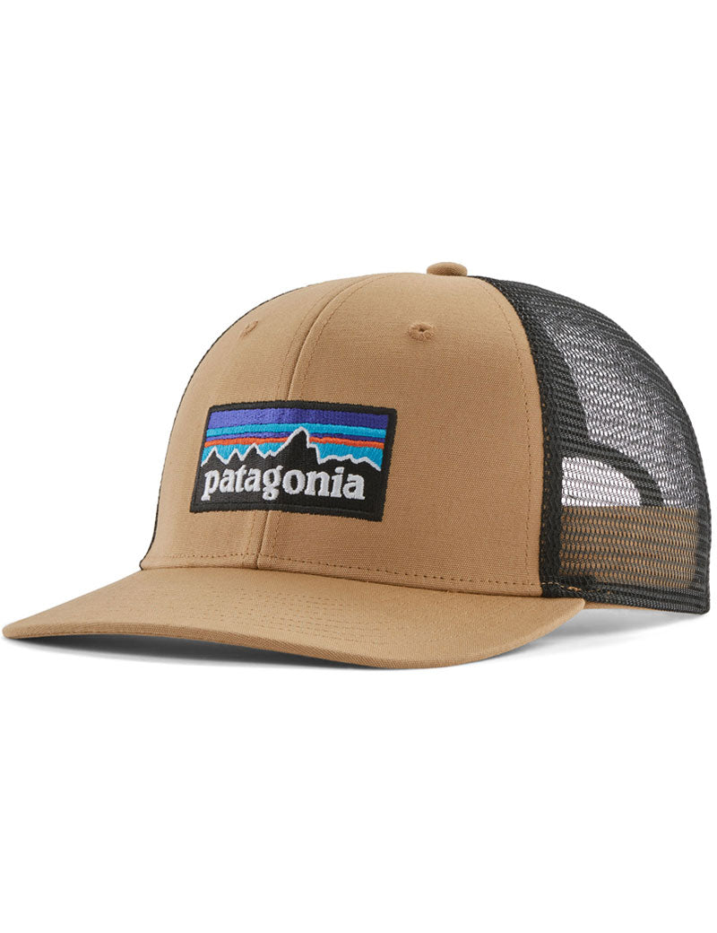 Patagonia P-6 Logo Trucker Hat Grayling Brown