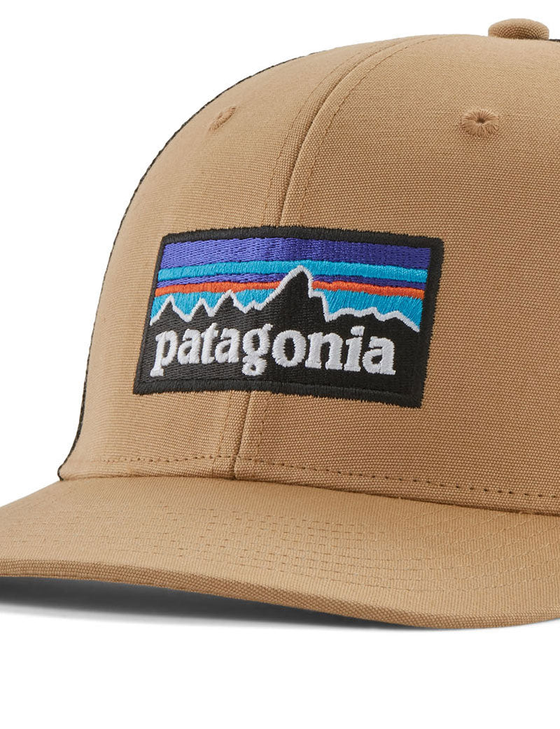 Patagonia P-6 Logo Trucker Hat Grayling Brown