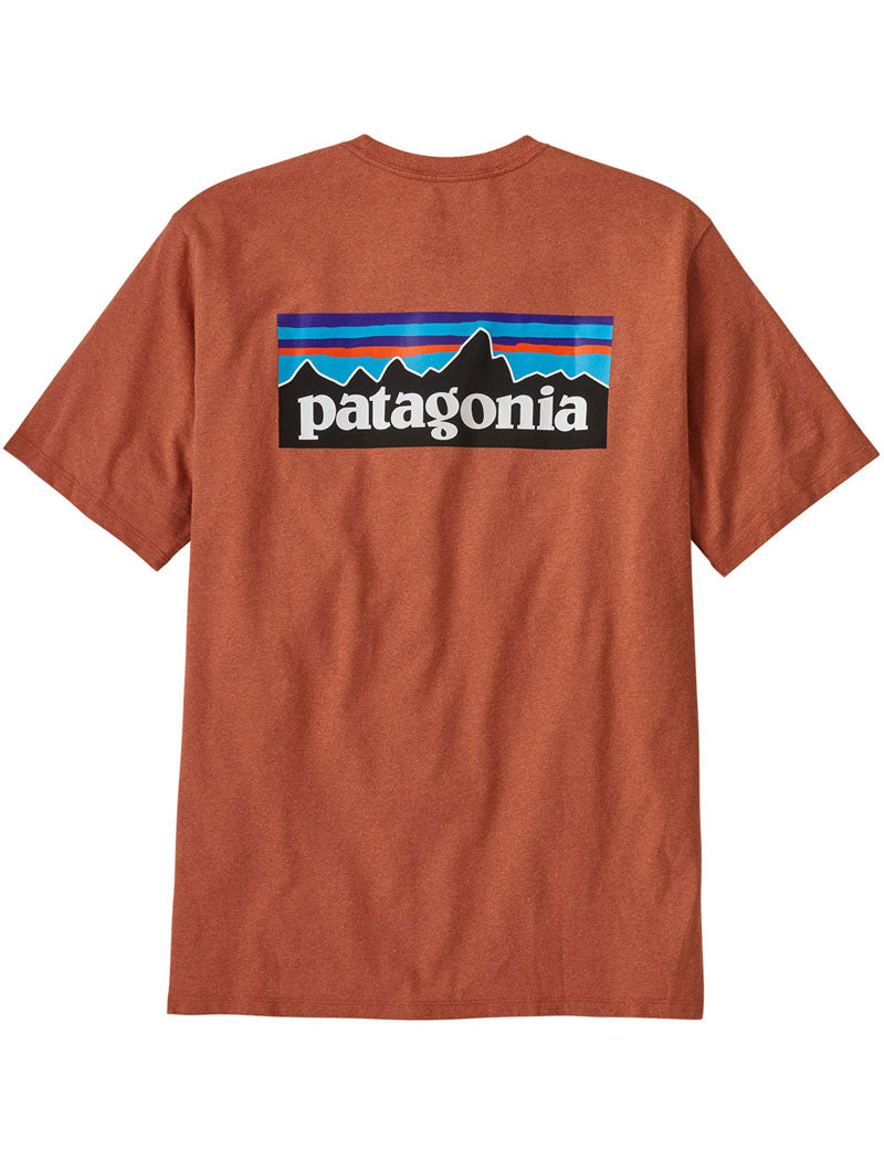 Patagonia M's P-6 Logo Responsibili-Tee T-Shirt Redtail Rust