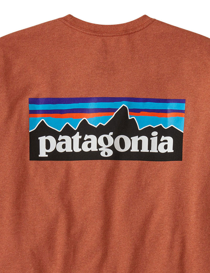 Patagonia M's P-6 Logo Responsibili-Tee T-Shirt Redtail Rust