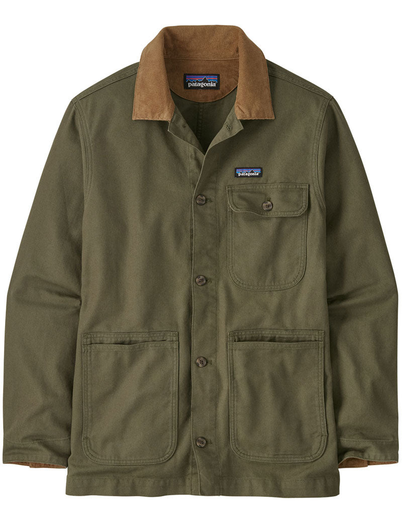 Patagonia Men's Point Reyes Canvas Jacket Basin Green
