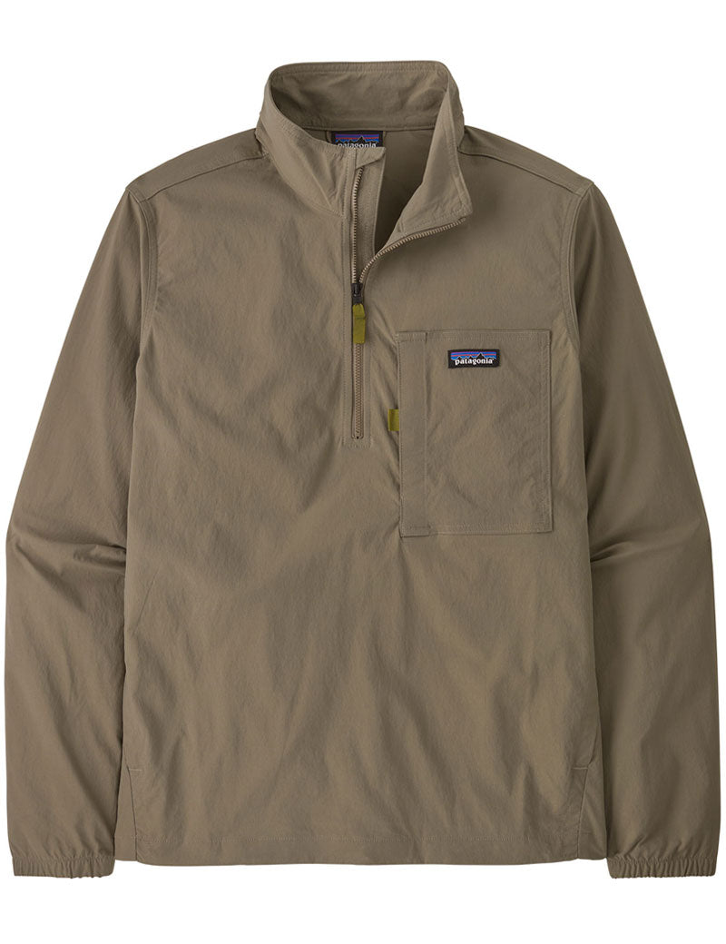 Patagonia Men's Outdoor Everyday Marsupial Pullover Jacket Wing Grey