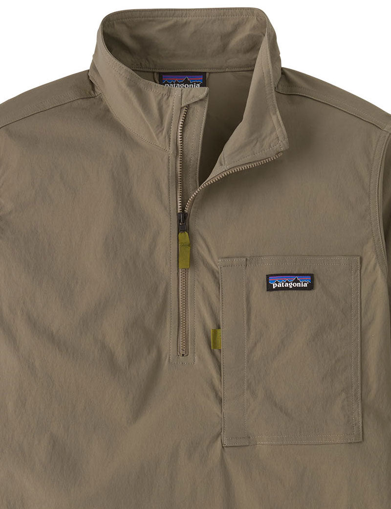 Patagonia Men's Outdoor Everyday Marsupial Pullover Jacket Wing Grey