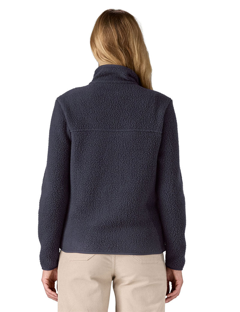 Patagonia Women's Retro Pile Fleece Jacket Sunken Blue