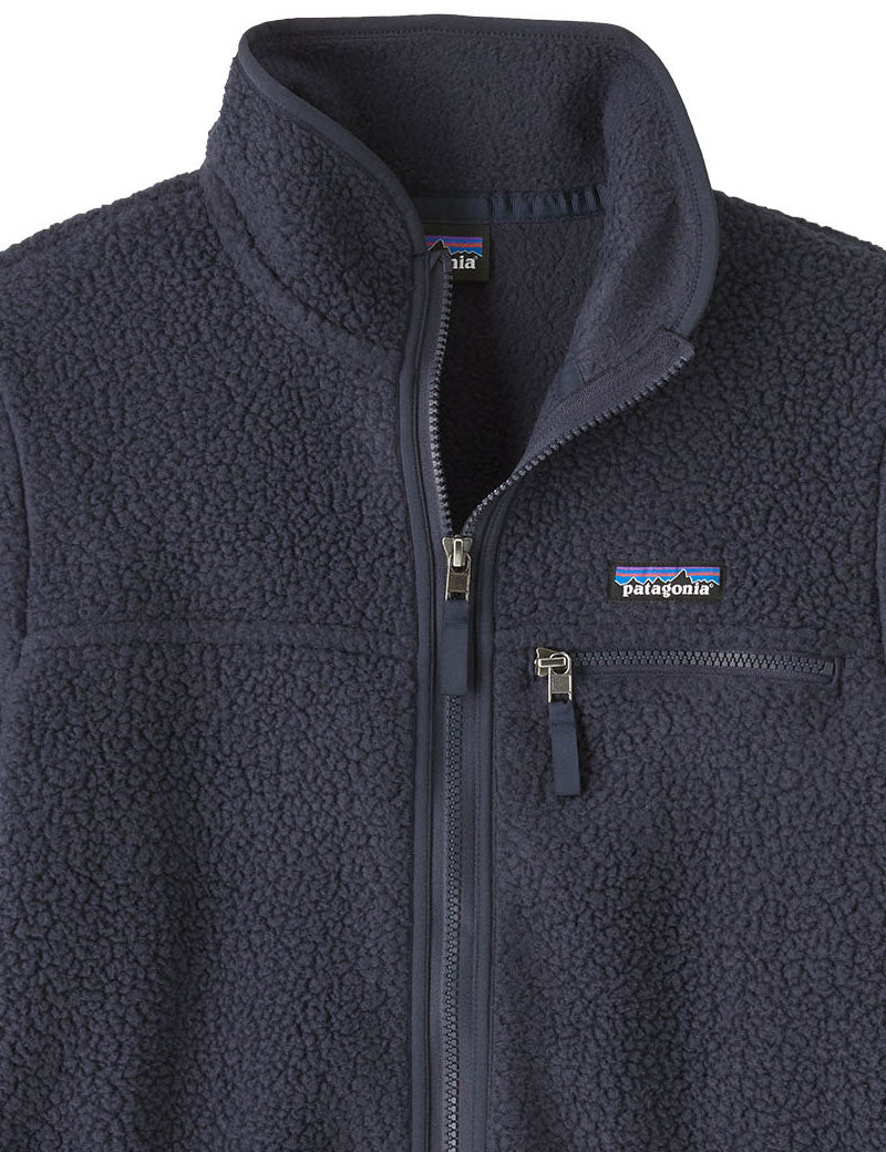 Patagonia Women's Retro Pile Fleece Jacket Sunken Blue