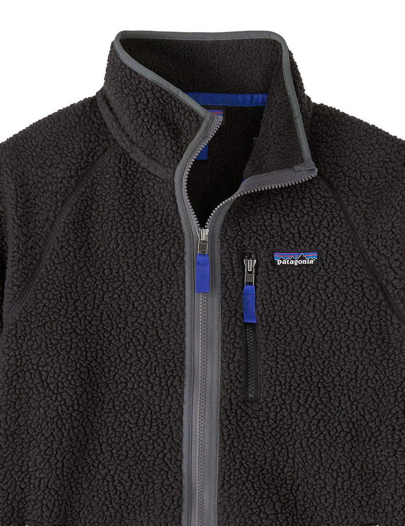 Patagonia Men's Retro Pile Jacket Black Forge Grey