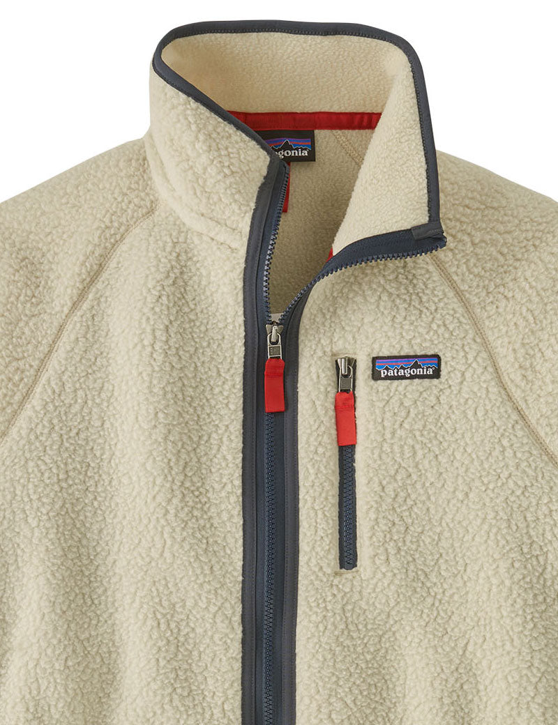 Patagonia Men's Retro Pile Jacket Pelican Smolder Blue