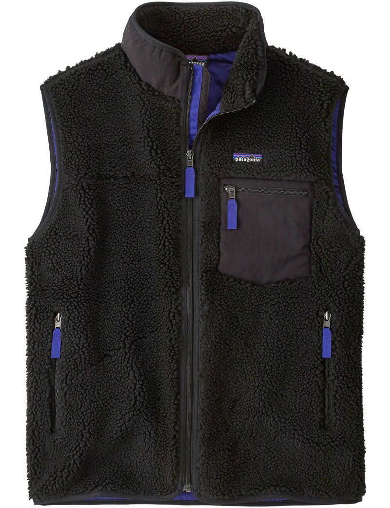 Patagonia Men's Classic Retro-X Fleece Vest Black