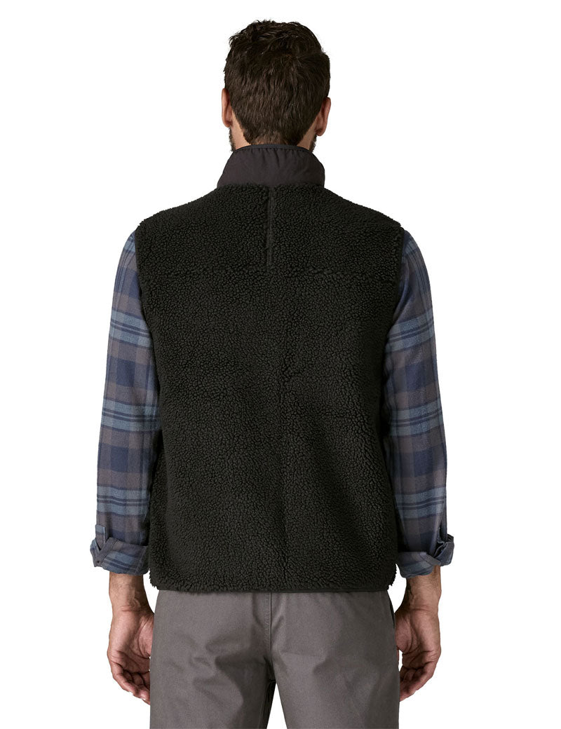 Patagonia Men's Classic Retro-X Fleece Vest Black