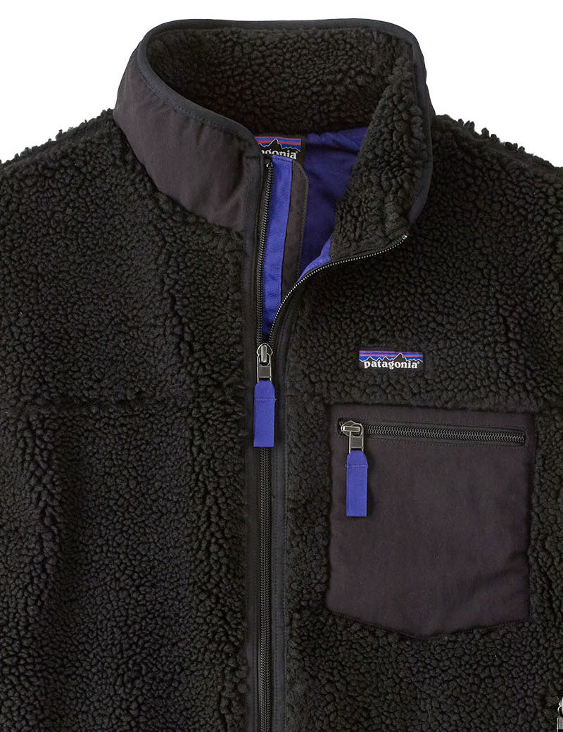 Patagonia Men's Classic Retro-X Fleece Vest Black