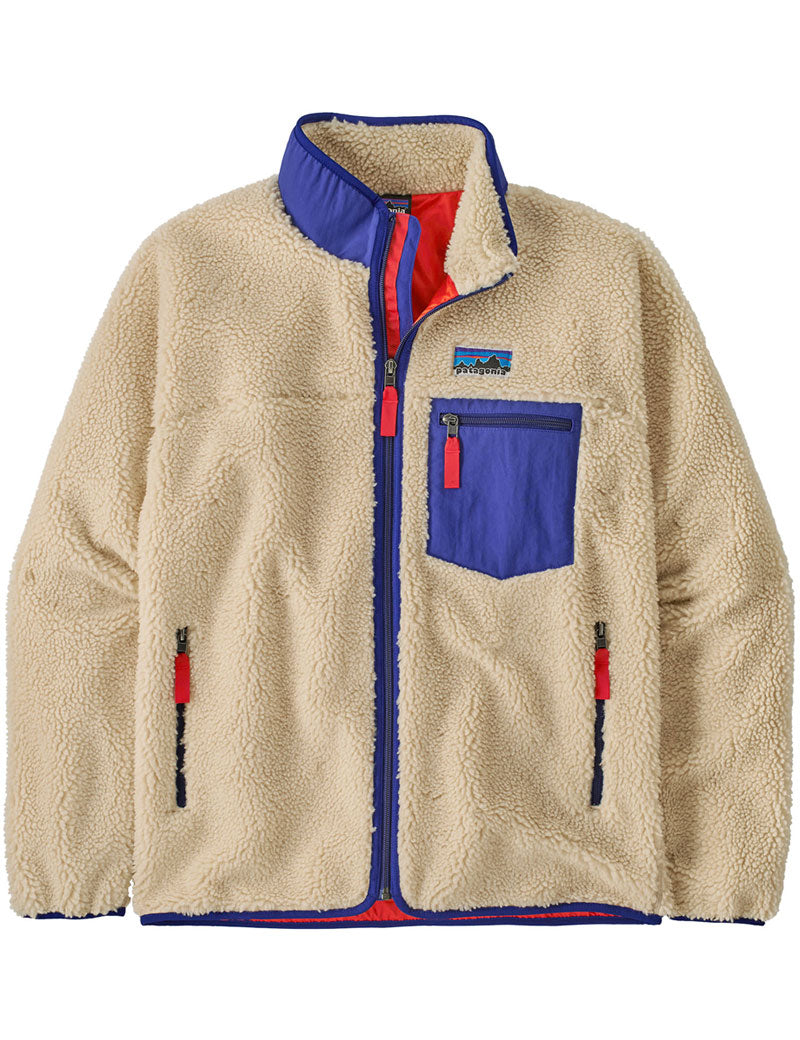 Patagonia Men's Classic Retro-X Fleece Pile Jacket Dark Natural