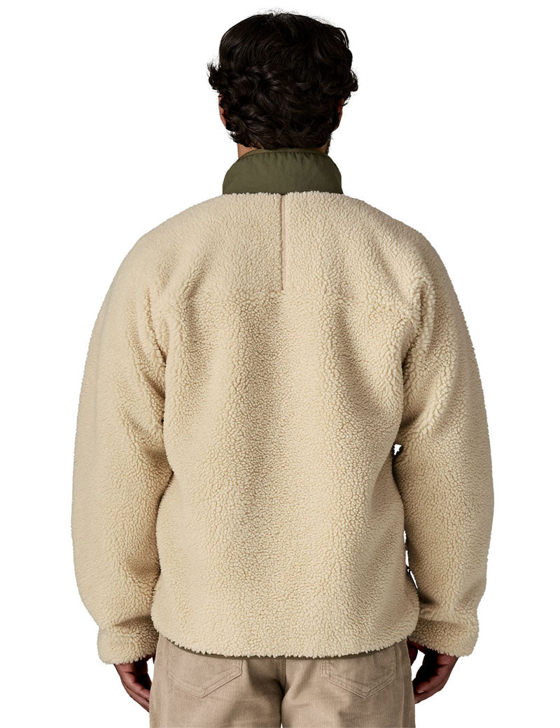 Patagonia Men's Classic Retro Pile X Jacket Dark Natural Basin Green