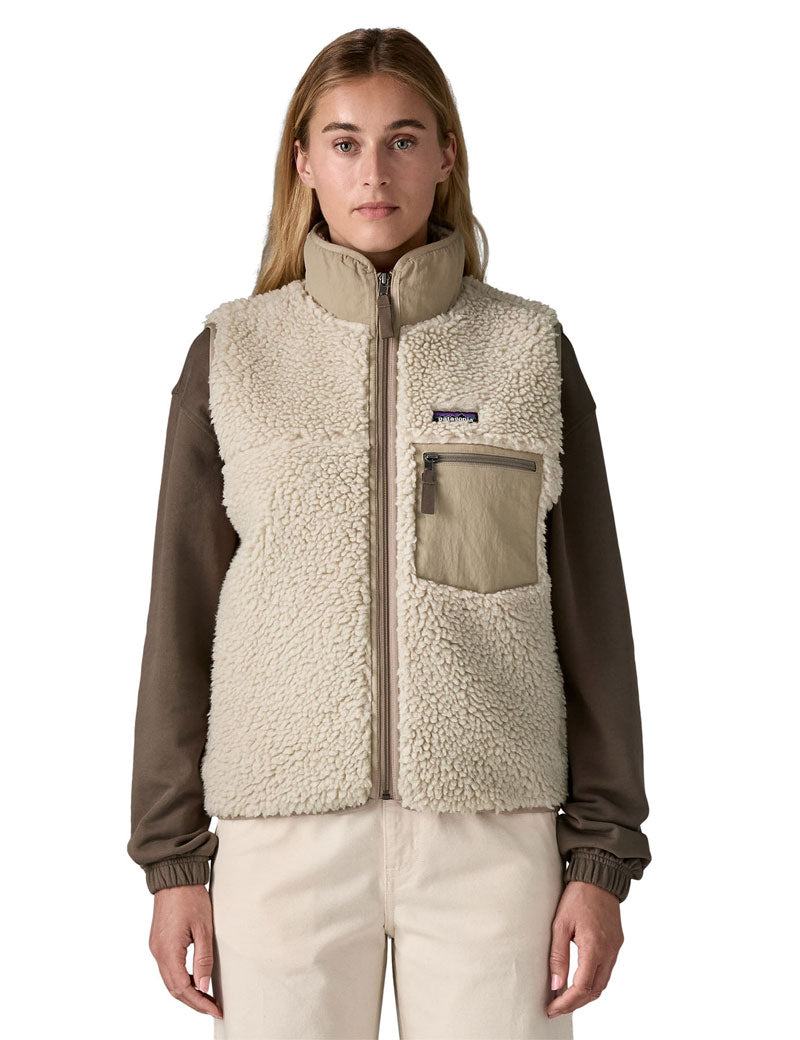 Patagonia Women's Classic Retro X Fleece Vest Natural