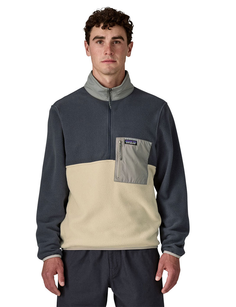 Patagonia Men's Microdini 1/2 Zip Fleece Pullover Pelican