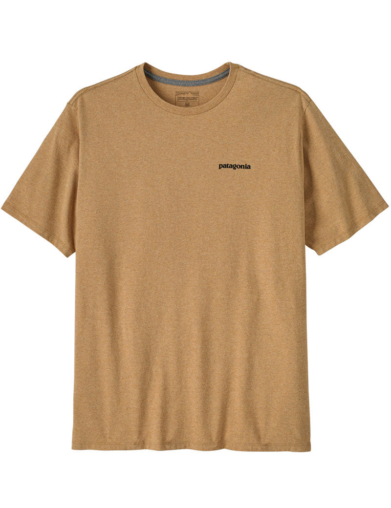 Patagonia Men's P-6 Logo Responsibili-Tee T-Shirt Talon Gold