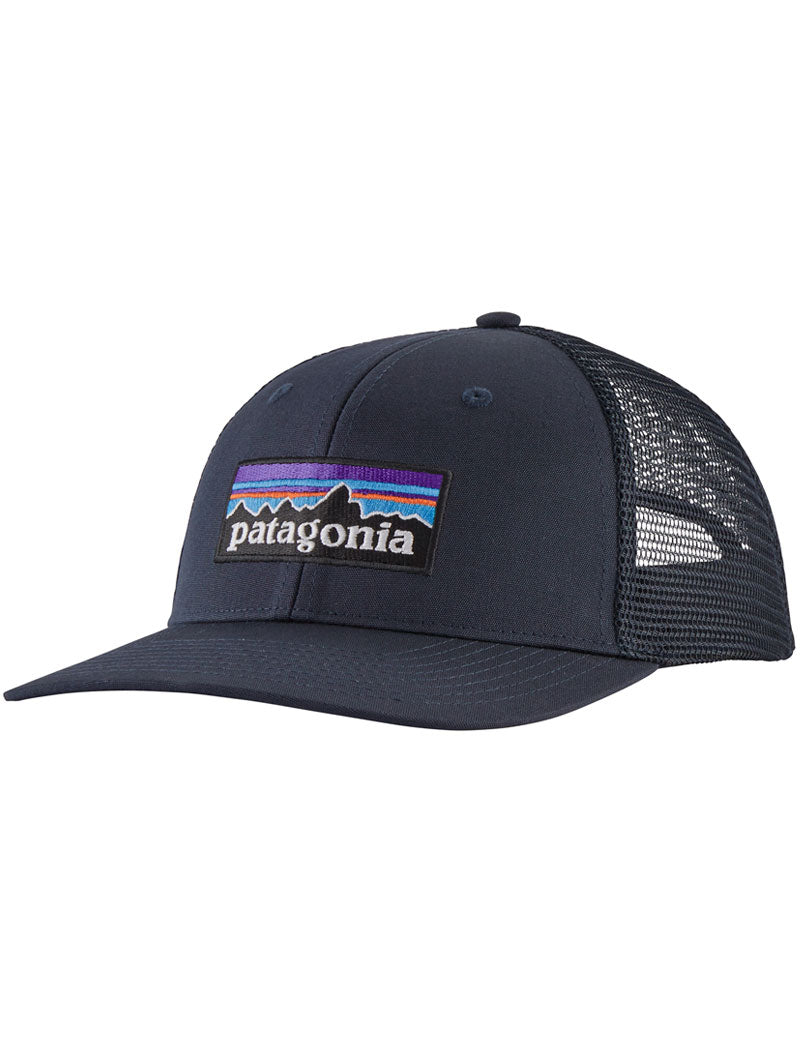 Patagonia P-6 Logo Trucker Hat New Navy