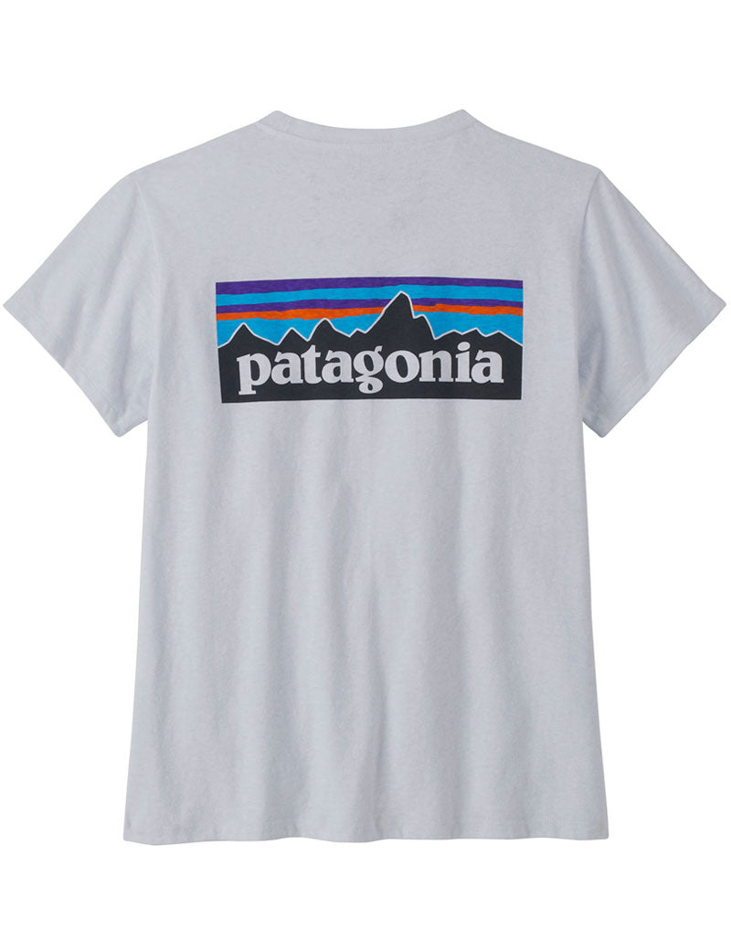 Patagonia W's P-6 Logo Responsibili-Tee T-Shirt White