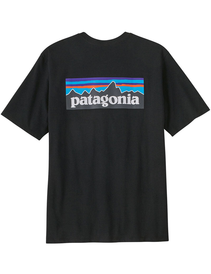 Patagonia M's P-6 Logo Responsibili-Tee T-Shirt Black