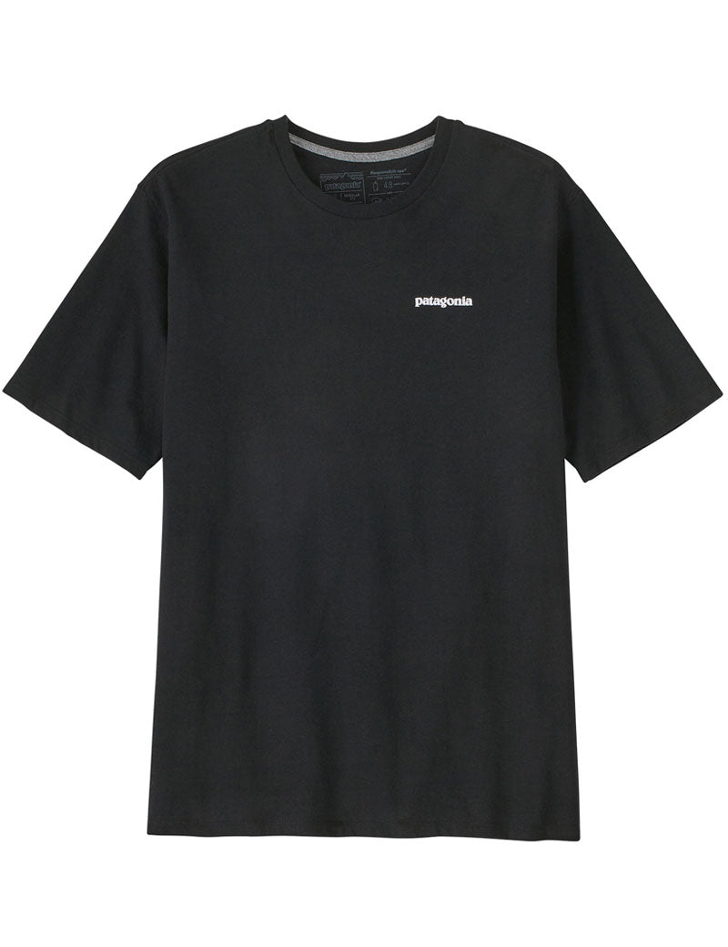 Patagonia M's P-6 Logo Responsibili-Tee T-Shirt Black