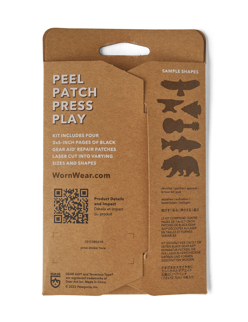 Patagonia Worn Wear Patch Kit Black