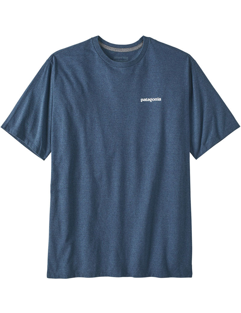 Patagonia M's P-6 Logo Responsibili-Tee T-Shirt Utility Blue