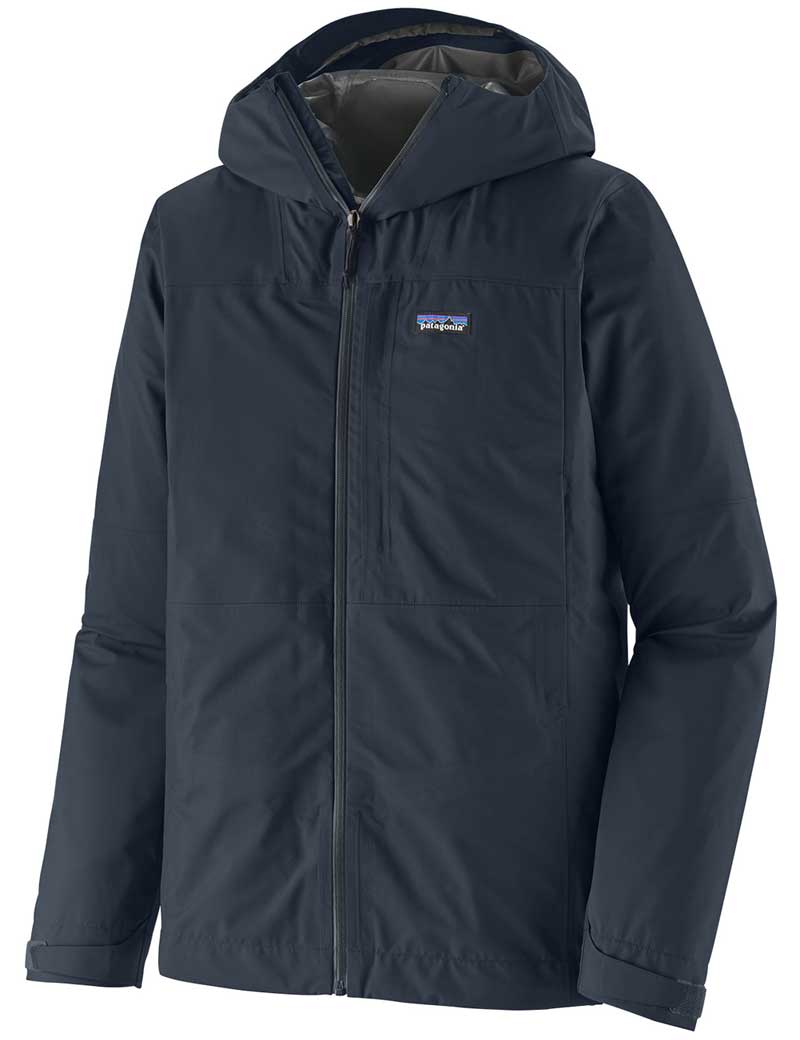 Patagonia M's Boulder Fork Rain Jacket Smolder Blue