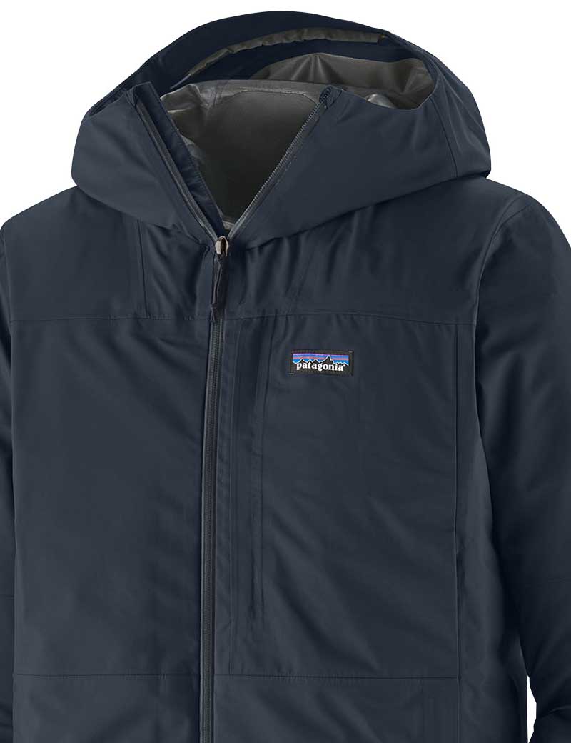 Patagonia M's Boulder Fork Rain Jacket Smolder Blue