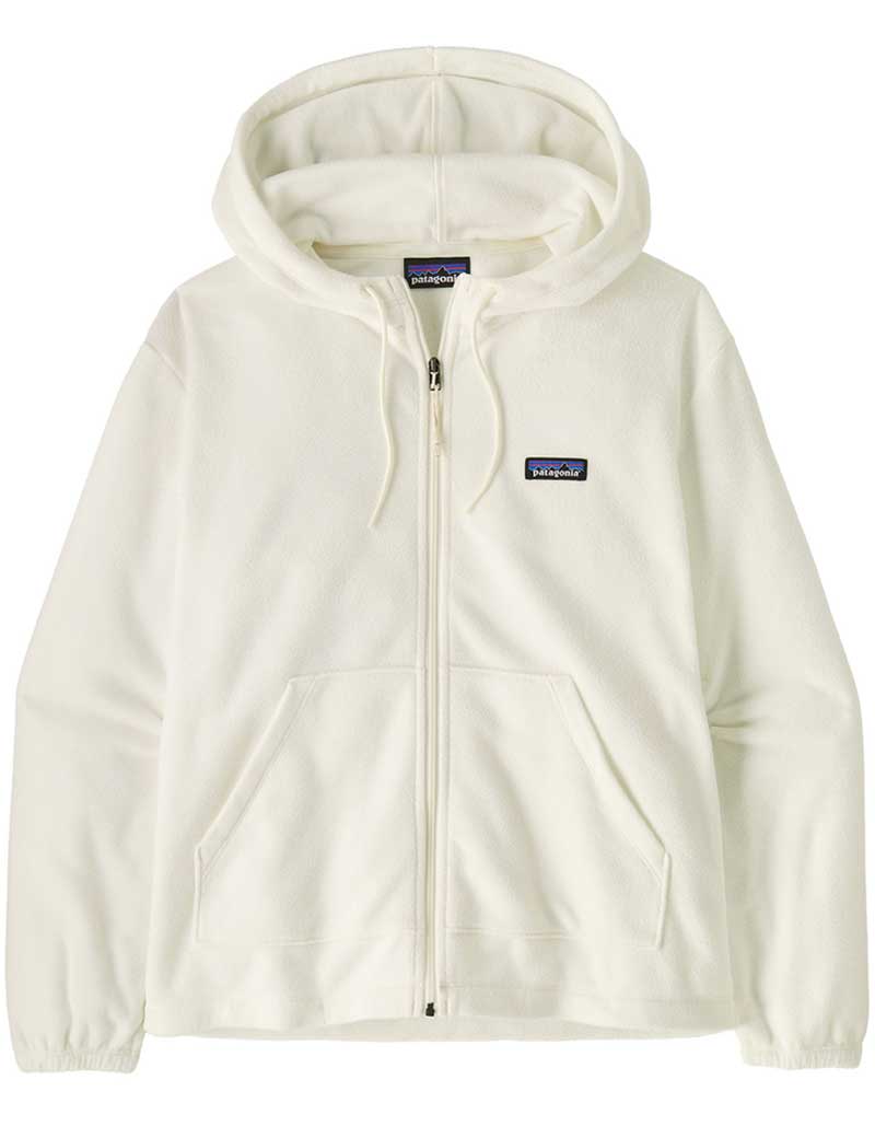 Patagonia W's Micro D Fleece hoody Birch White