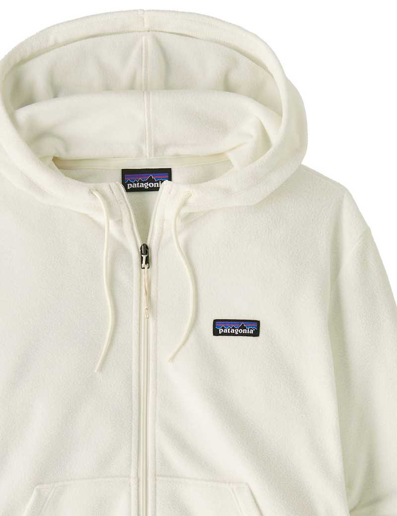 Patagonia W's Micro D Fleece hoody Birch White