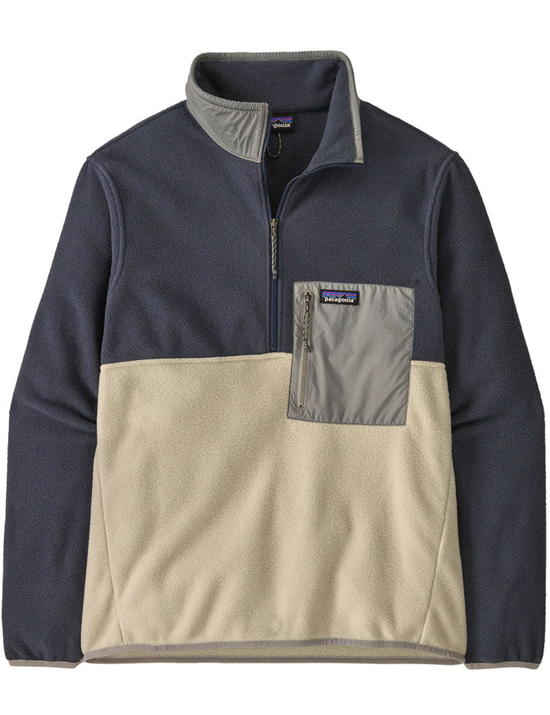 Patagonia Men's Microdini 1/2 Zip Fleece Pullover Pelican