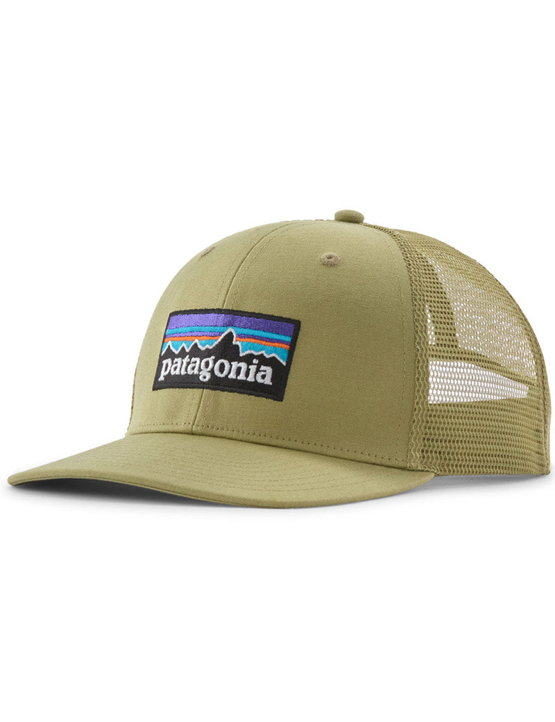 Patagonia P-6 Logo Trucker Hat Gumtree Green