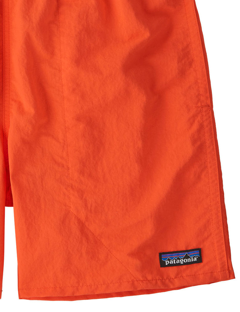Patagonia M's Baggies Shorts 5" Orange Peel Logo Detail