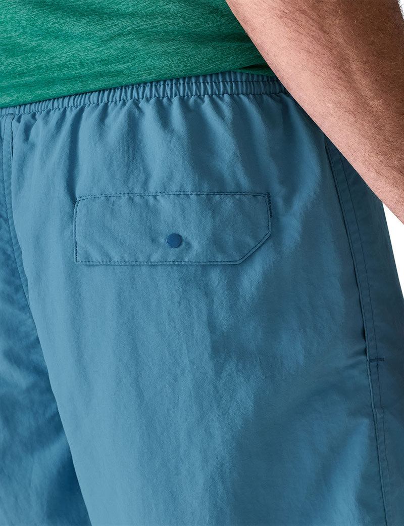 Patagonia M's Baggies Shorts 5" Shore Blue Pocket Detail