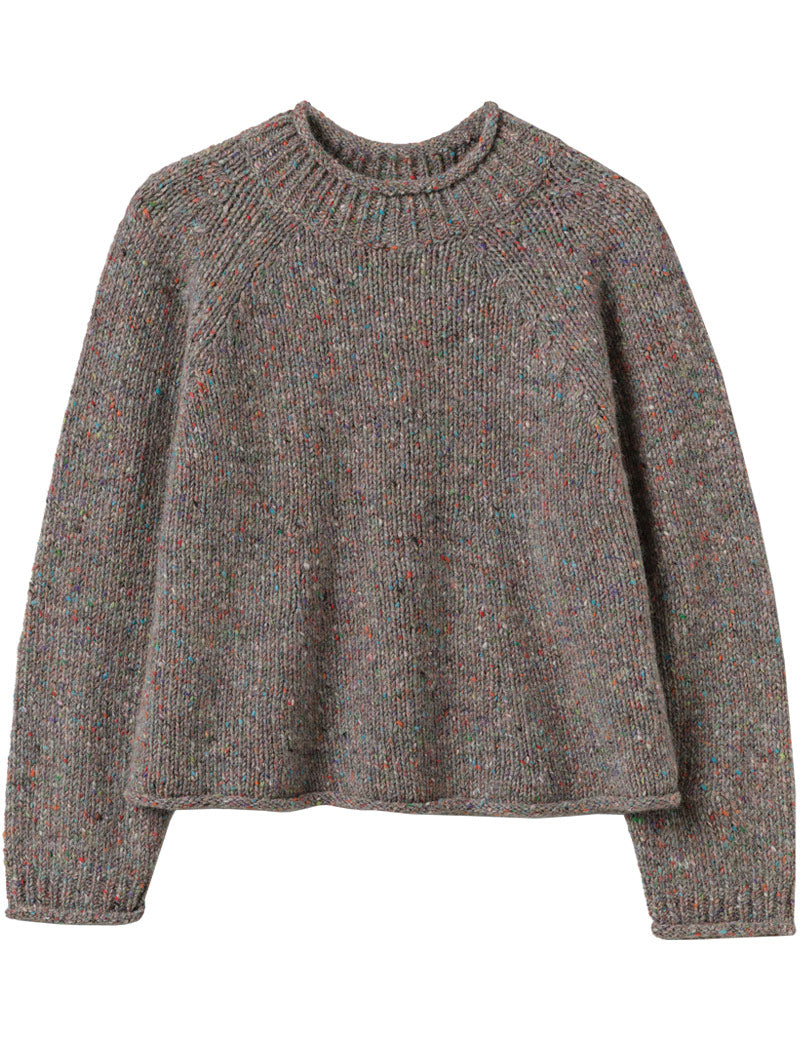 Toast Orla Donegal Wool Sweater Fossil