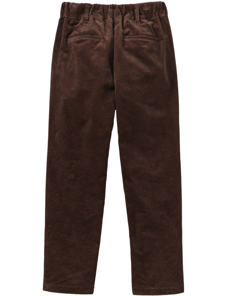 Toast Gabi Organic Cord Pull on Trousers Chestnut