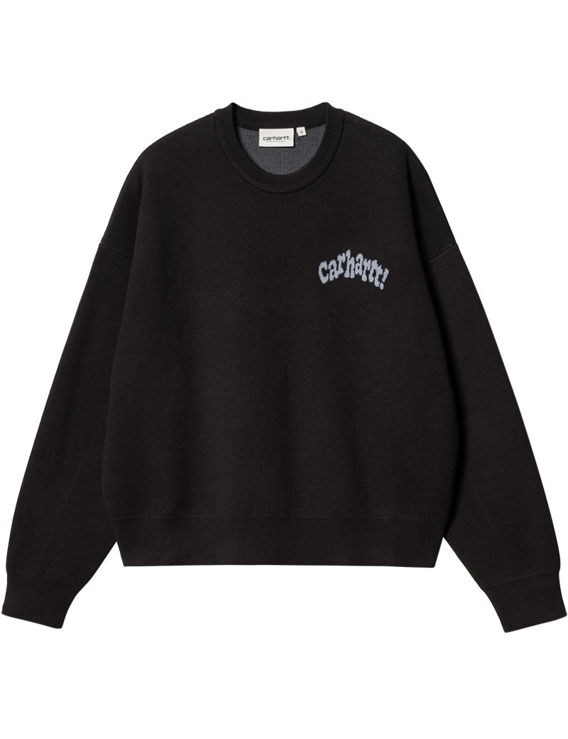 Carhartt Wip W' Amour Sweater Black Misty Sky