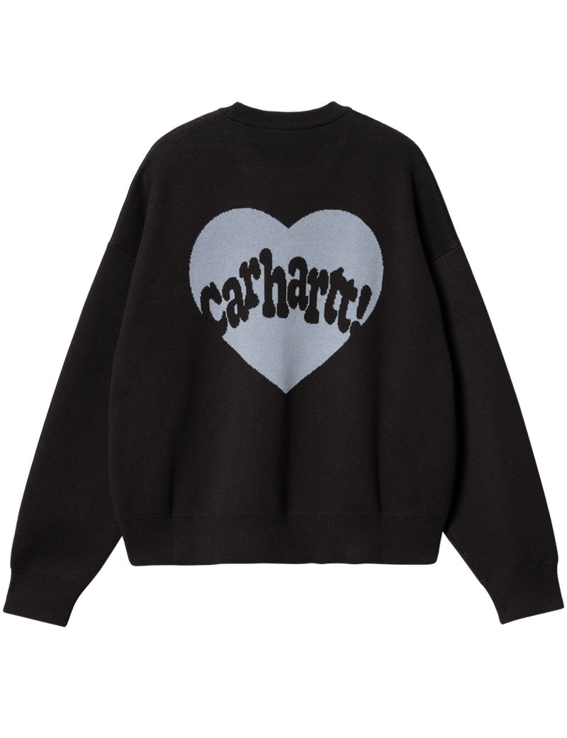 Carhartt Wip W' Amour Sweater Black Misty Sky