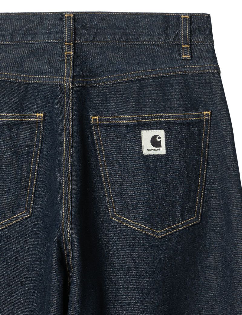 Carhartt Wip W' Brandon Pant Blue Rinsed