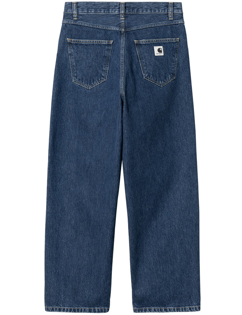 Carhartt WIP W' Brandon Pant Blue Stone Washed Back