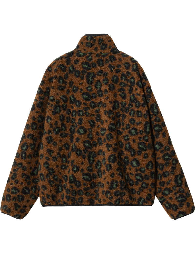 Carhartt Wip W'Elliot High Neck Liner Camo Leo Tamarind Black