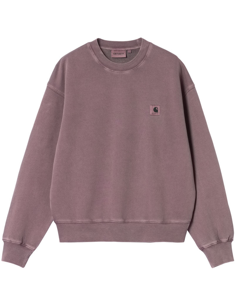 Carhartt WIP W' Nelson Sweatshirt Phlox Garment Dyed