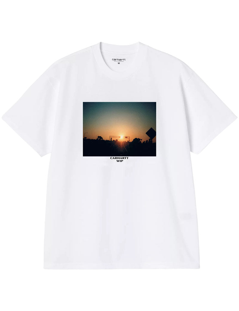 Carhartt WIP Short Sleeved Warm Views T-Shirt White