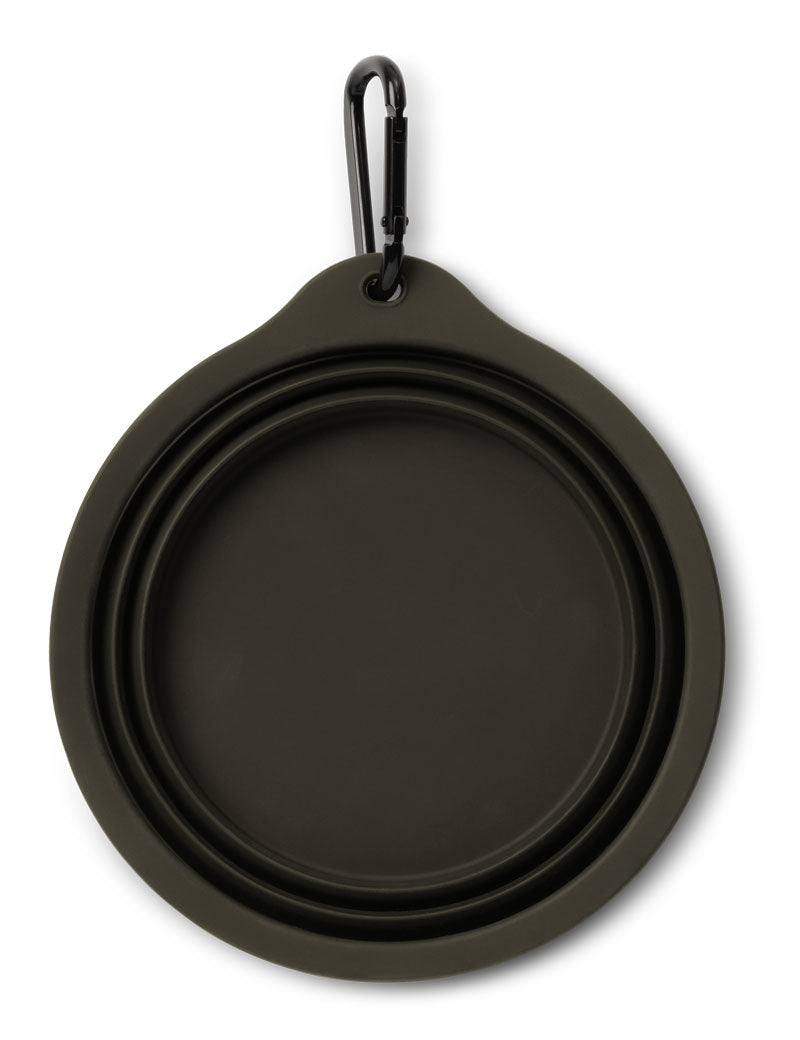 Carhartt Wip Wild Dog Foldable Bowl Silicone Olive Wax