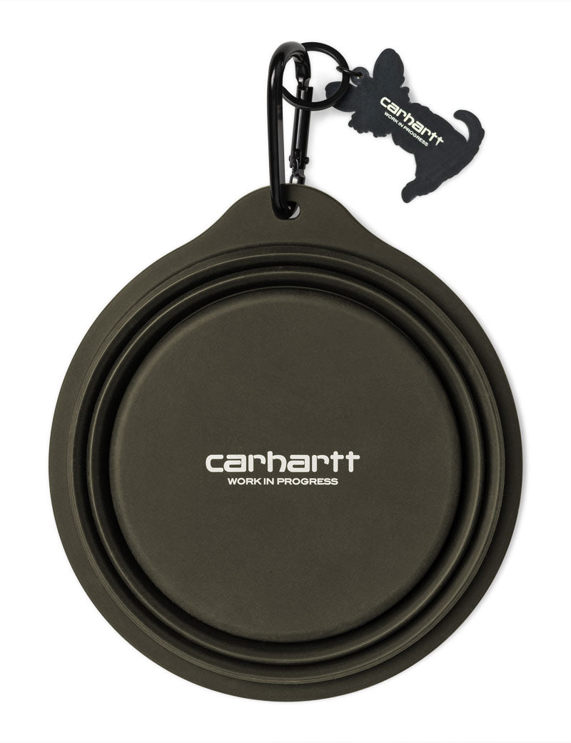Carhartt Wip Wild Dog Foldable Bowl Silicone Olive Wax